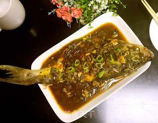 #新年心美食#团年晚宴之全鱼~年年有余的做法步骤:24