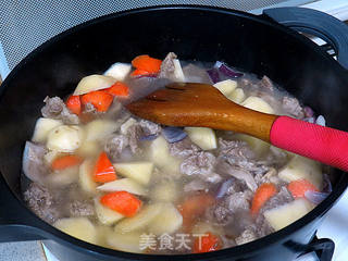 美味下饭菜【牛肉咖喱锅】的做法步骤:13