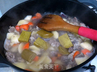 美味下饭菜【牛肉咖喱锅】的做法步骤:14