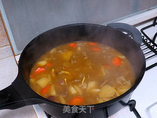 美味下饭菜【牛肉咖喱锅】的做法步骤：17