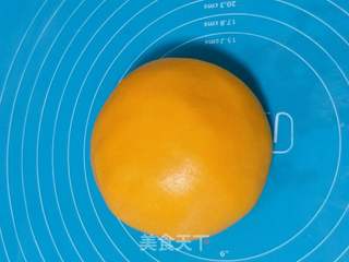 椰蓉南瓜糯米球的做法步骤：2