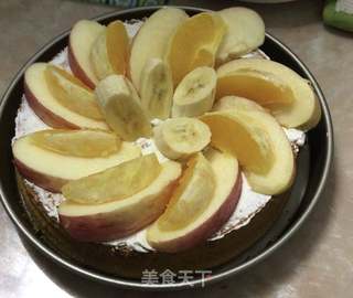 自制简易蛋糕的做法步骤:7