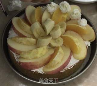 自制简易蛋糕的做法步骤:8