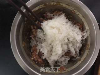 猪肉萝卜包子的做法步骤:9