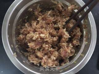 猪肉萝卜包子的做法步骤:10