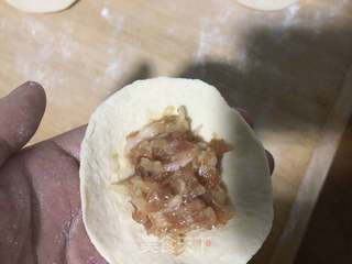 猪肉萝卜包子的做法步骤:13