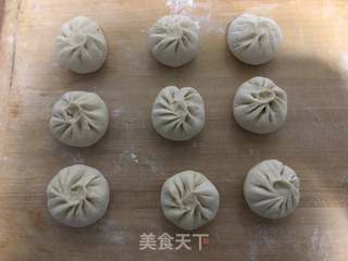 猪肉萝卜包子的做法步骤:15