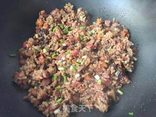 香肠焖饭的做法步骤:13