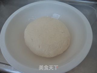杏鲍菇鸡蛋茴香馅蒸包的做法步骤：1