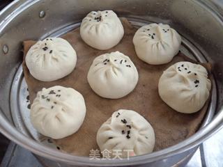 杏鲍菇鸡蛋茴香馅蒸包的做法步骤：11