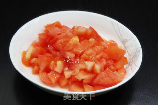 番茄鸡蛋面的做法步骤:2