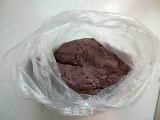 发面豆沙盘龙饼的做法步骤:5