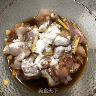 干锅田鸡的做法步骤:4