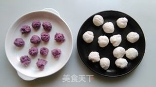 水晶紫薯汤圆的做法步骤:7