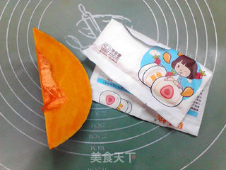 黑枸杞南瓜麻糬软欧的做法步骤:11
