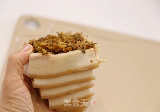 步步高升万字扣肉的做法步骤:12