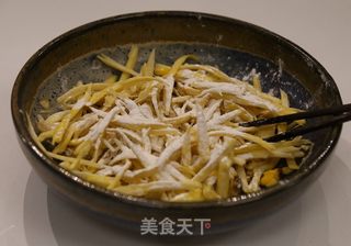 椒盐杏鲍菇的做法步骤:4