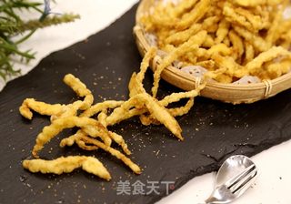 椒盐杏鲍菇的做法步骤:8