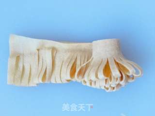 富贵开花干豆腐的做法步骤:3