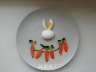 鸡蛋小兔子的做法步骤:4