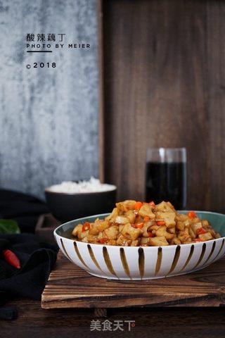 酸辣藕丁的做法步骤:10