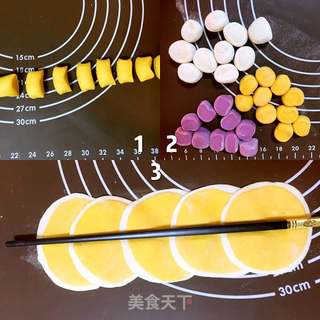 花样馒头的做法步骤:2