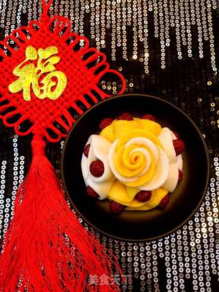 花样馒头的做法步骤:7