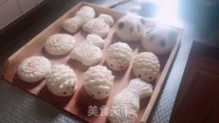 新春馒头的做法步骤：7