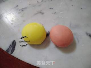 福袋豆沙包的做法步骤:2