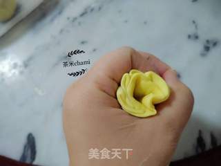 福袋豆沙包的做法步骤:10