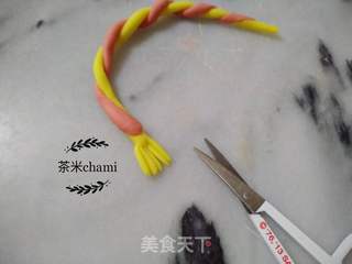 福袋豆沙包的做法步骤:16