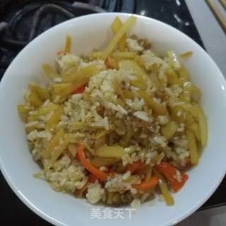 什锦炒饭的做法步骤：5