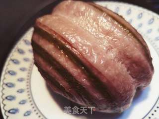 奶香花卷的做法步骤:11