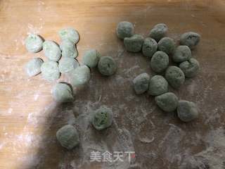 妈妈的味道~翡翠饺子的做法步骤:12