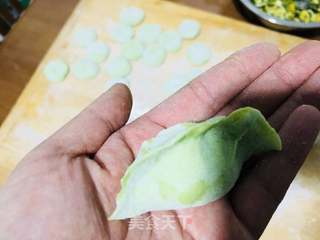 妈妈的味道~翡翠饺子的做法步骤:15