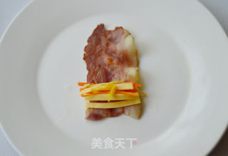 爆竹培根卷的做法步骤:7