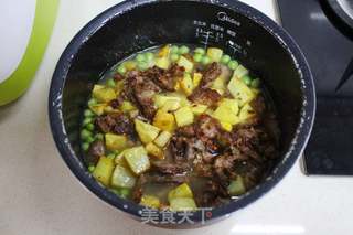 腊肠土豆焖饭的做法步骤:8