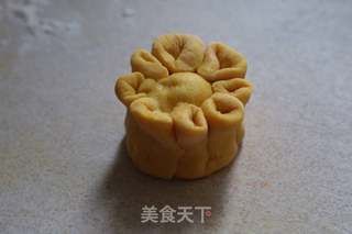 红豆沙花包的做法步骤:14