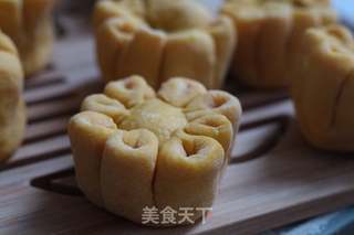 红豆沙花包的做法步骤:15