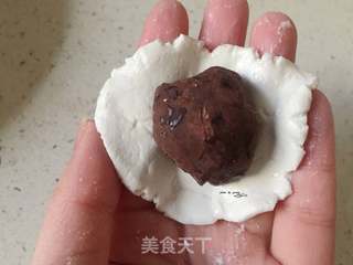 红豆沙汤圆的做法步骤:5