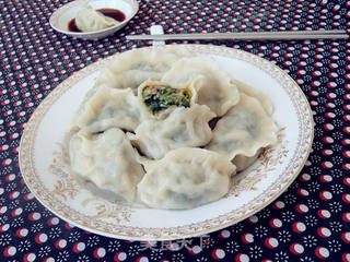猪肉菠菜馅水饺的做法步骤:10