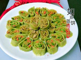 如意蒸饼的做法步骤:7