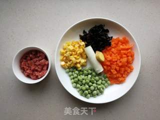 五彩窝窝头的做法步骤:8