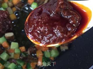 牛肉酱炒饭的做法步骤:9