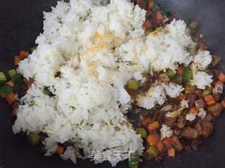 牛肉酱炒饭的做法步骤:10