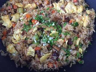 牛肉酱炒饭的做法步骤:12