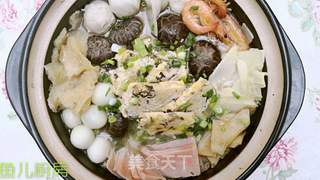 海蛋全家福──“鱼儿厨房”私房菜的做法步骤:11