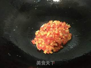 香肠炒饭的做法步骤：4