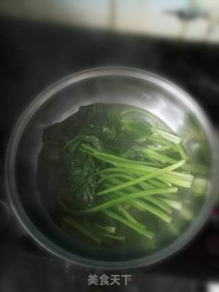 菠菜素饺子的做法步骤:6