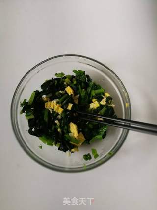菠菜素饺子的做法步骤：9